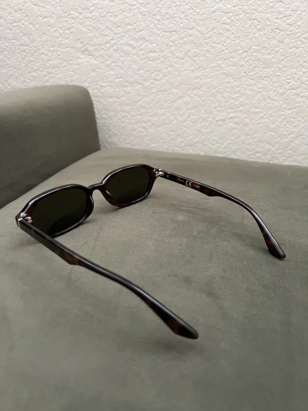 SOJOS Oval Tortoise Sunglasses